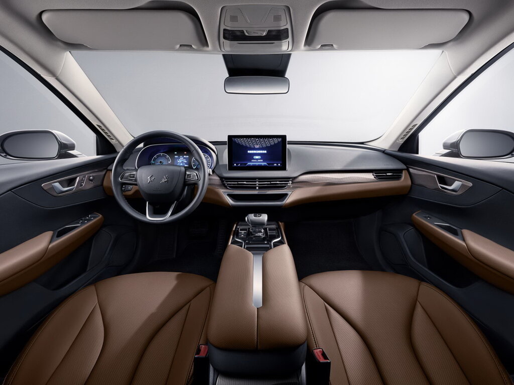 Водитель за рулём Hongqi E-QM5